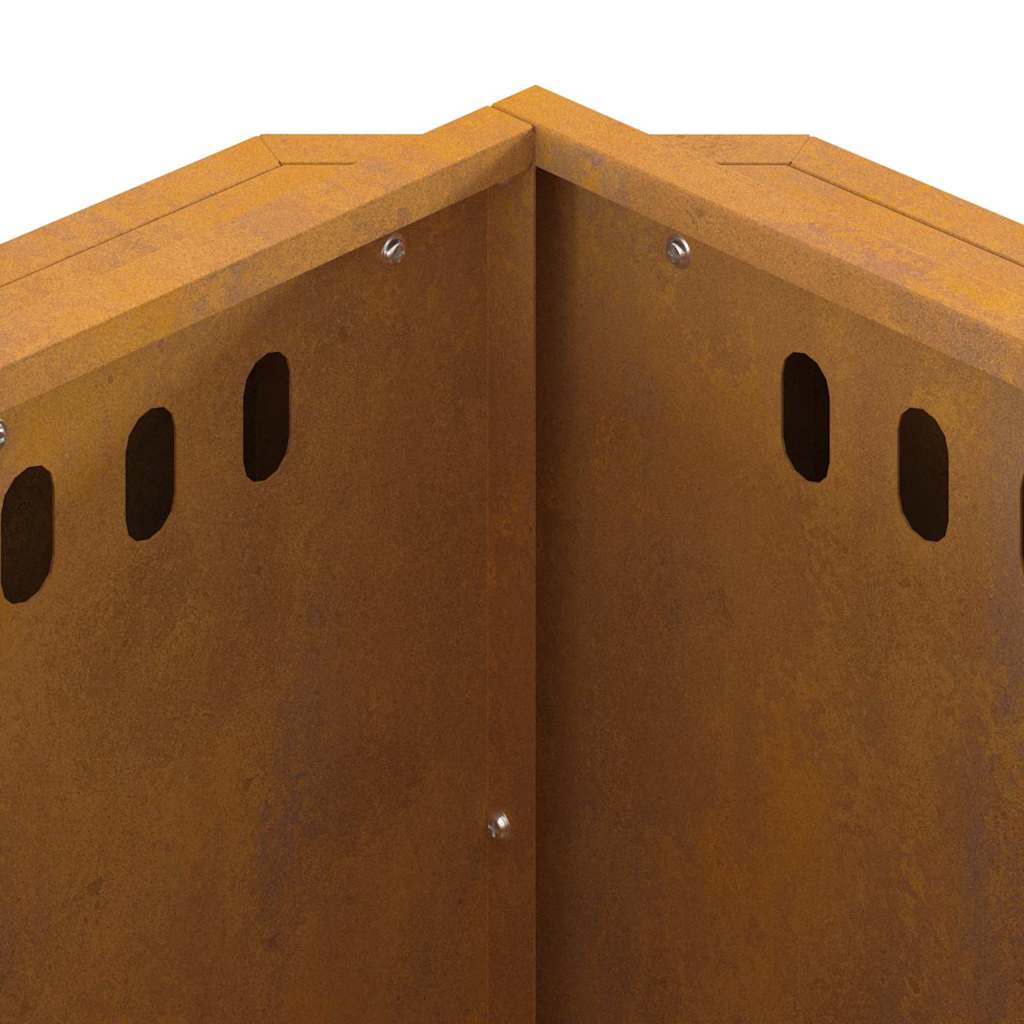 Be dūmų ugniakuras 58x58x51 cm, atsparus oro poveikiui, pagamintas iš plieno