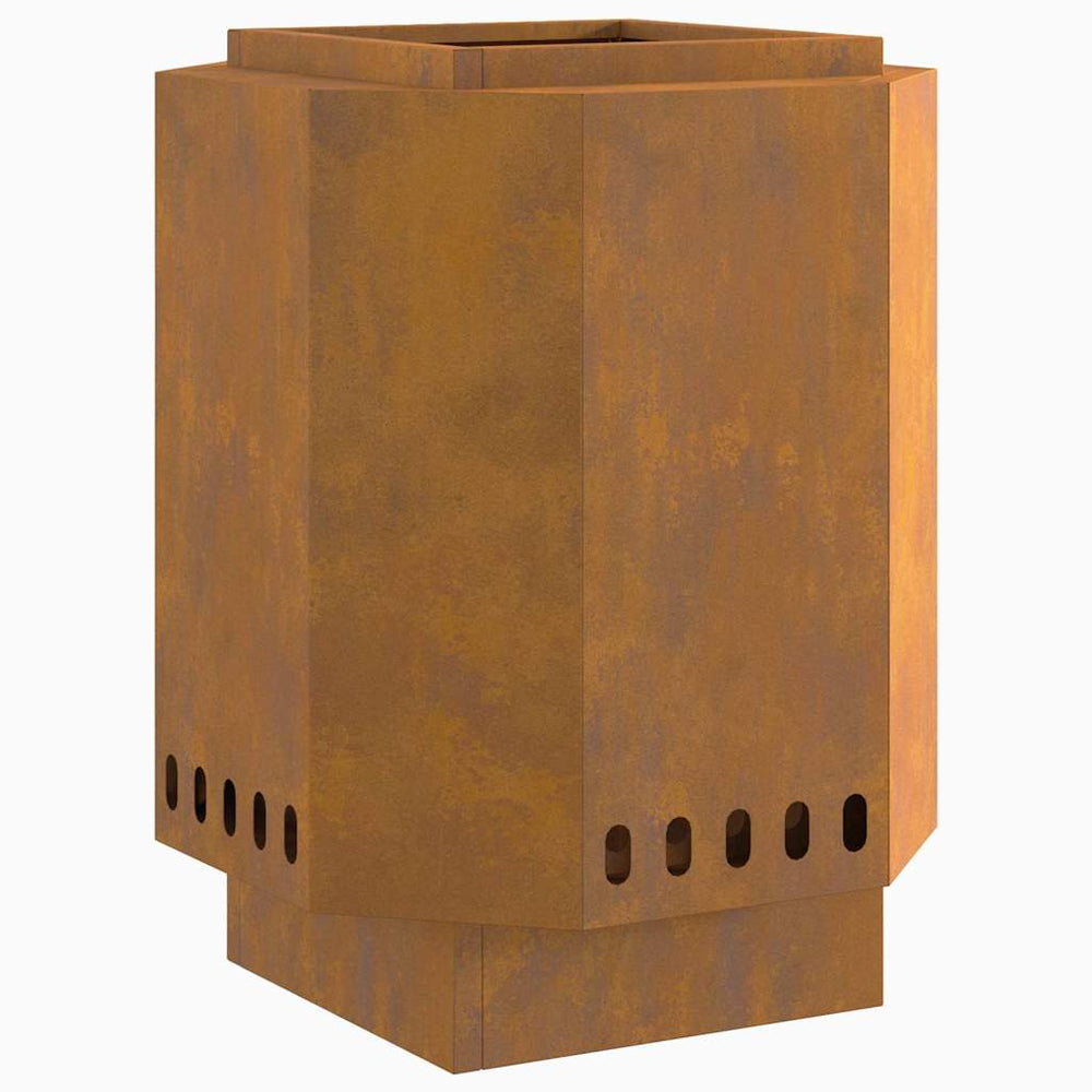 Dūmus Neskleidžiantis Ugniaiškis 38x38x51 cm Orui Atsparus Plienas