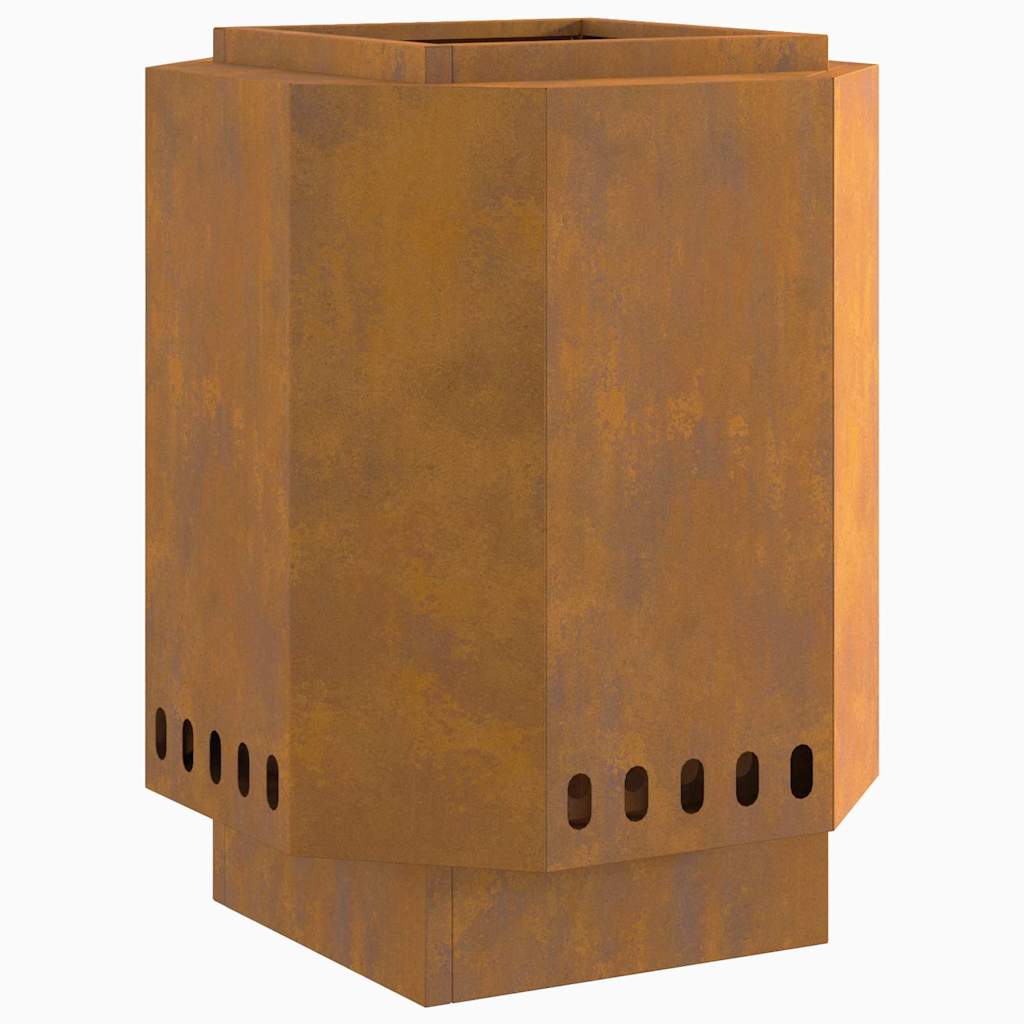 Dūmus Neskleidžiantis Ugniaiškis 38x38x51 cm Orui Atsparus Plienas