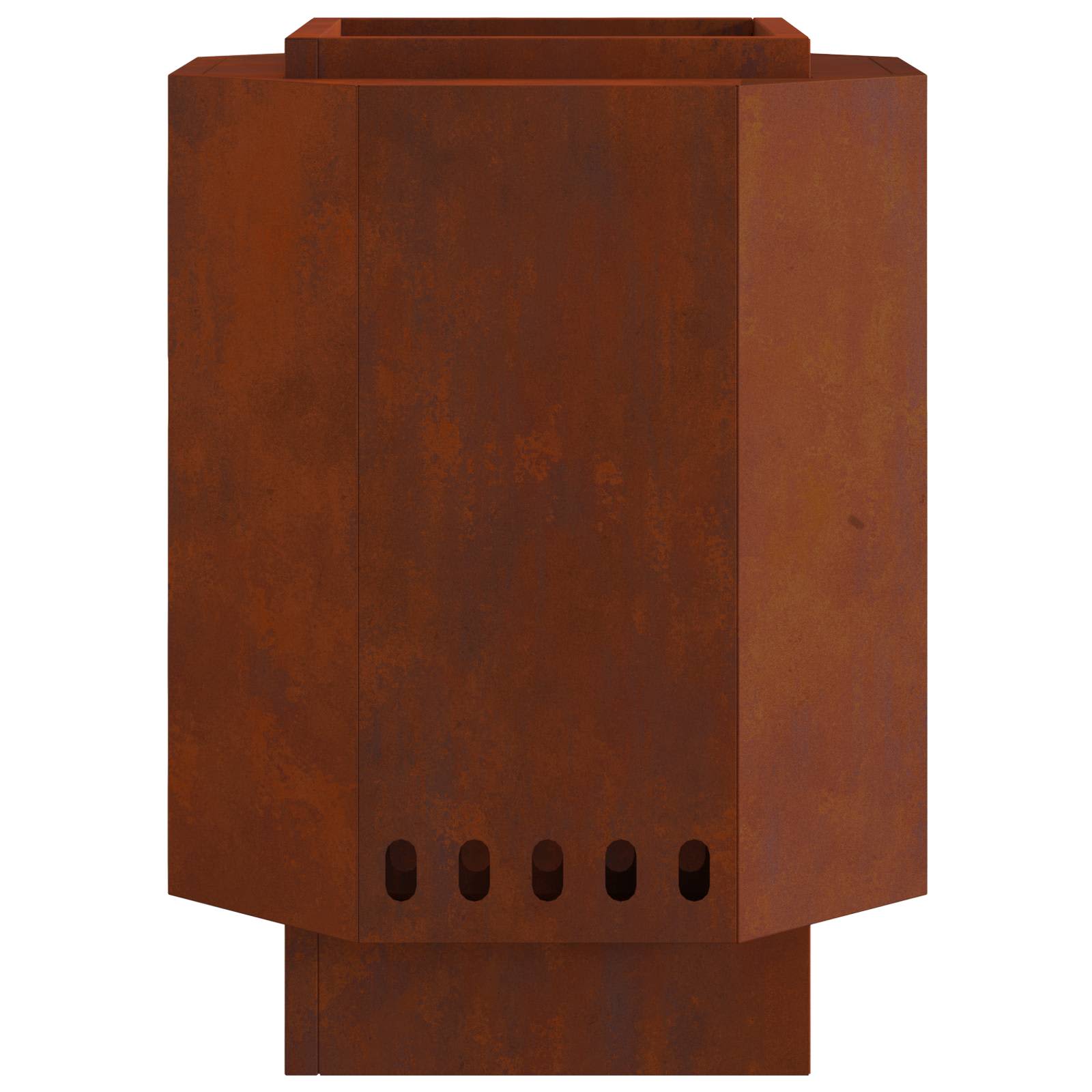 Fire Pit Brown 38 x 38 x 51 cm