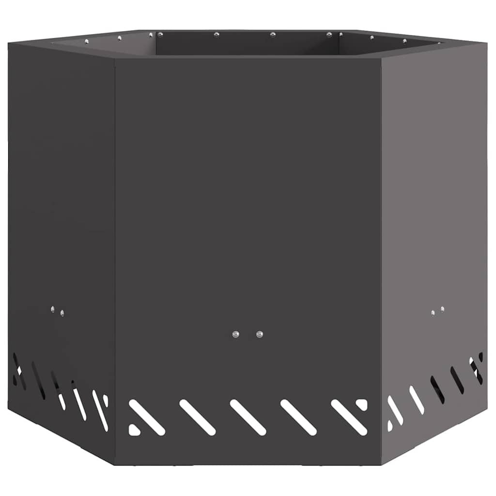 Ugunskurs LEANDER, melns, 58 cm