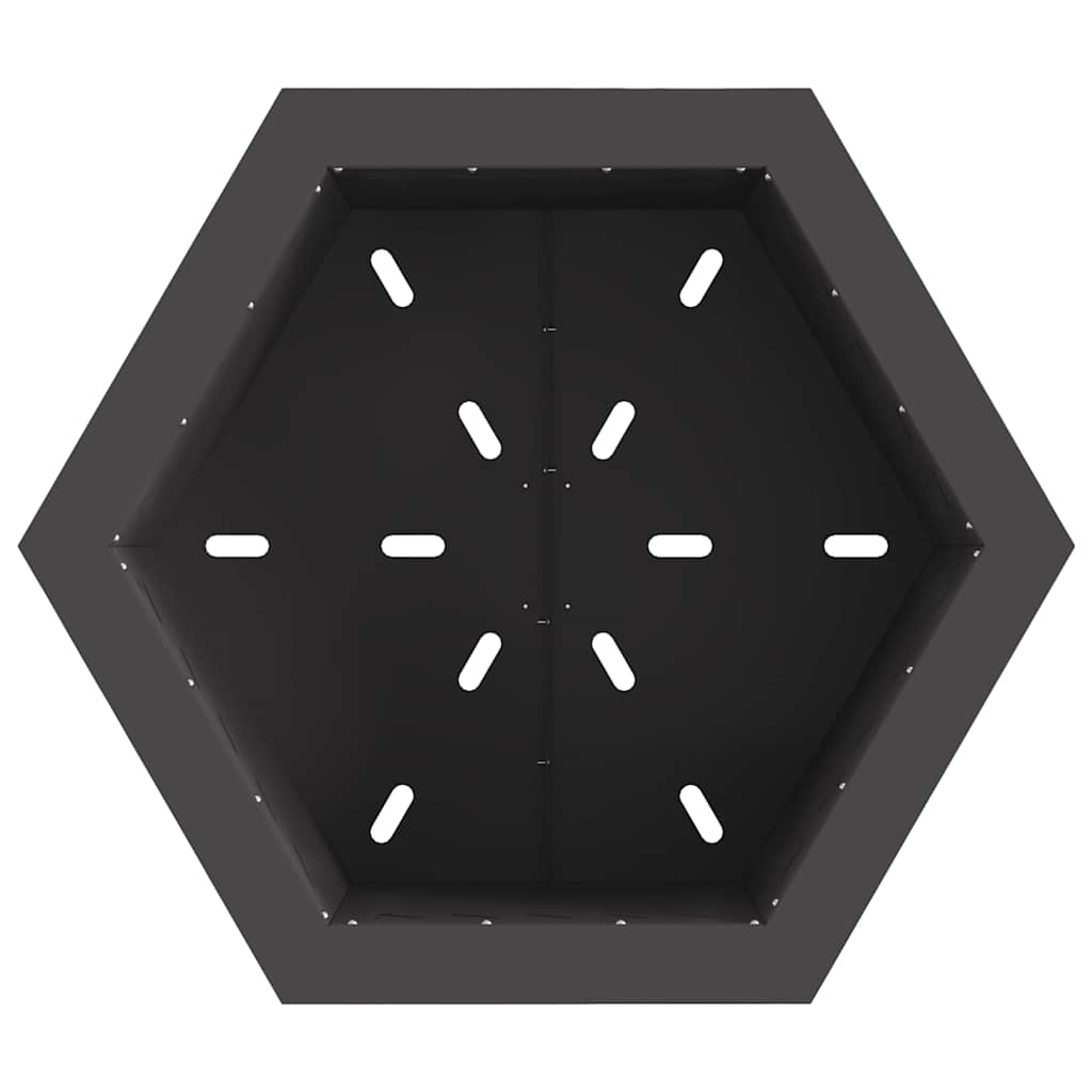 Ugunskurs LEANDER, melns, 58 cm