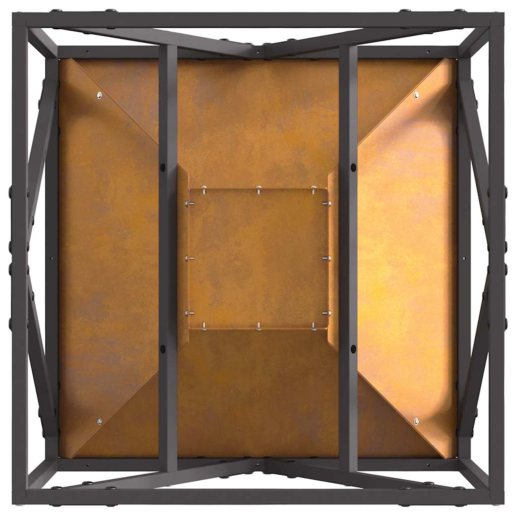 Aitvaras Kvadratinis 50x50x35 cm Orui atsparus plienas