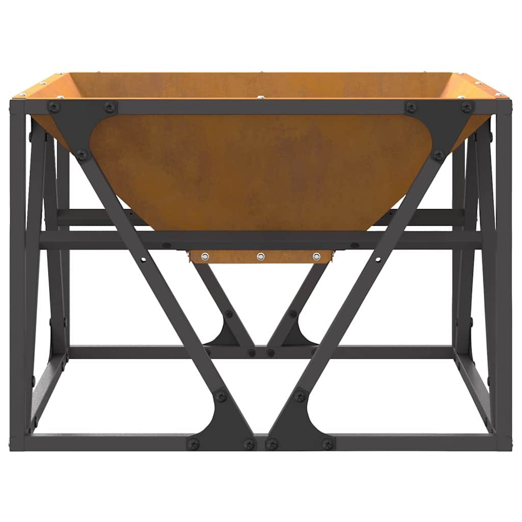Aitvaras Kvadratinis 50x50x35 cm Orui atsparus plienas