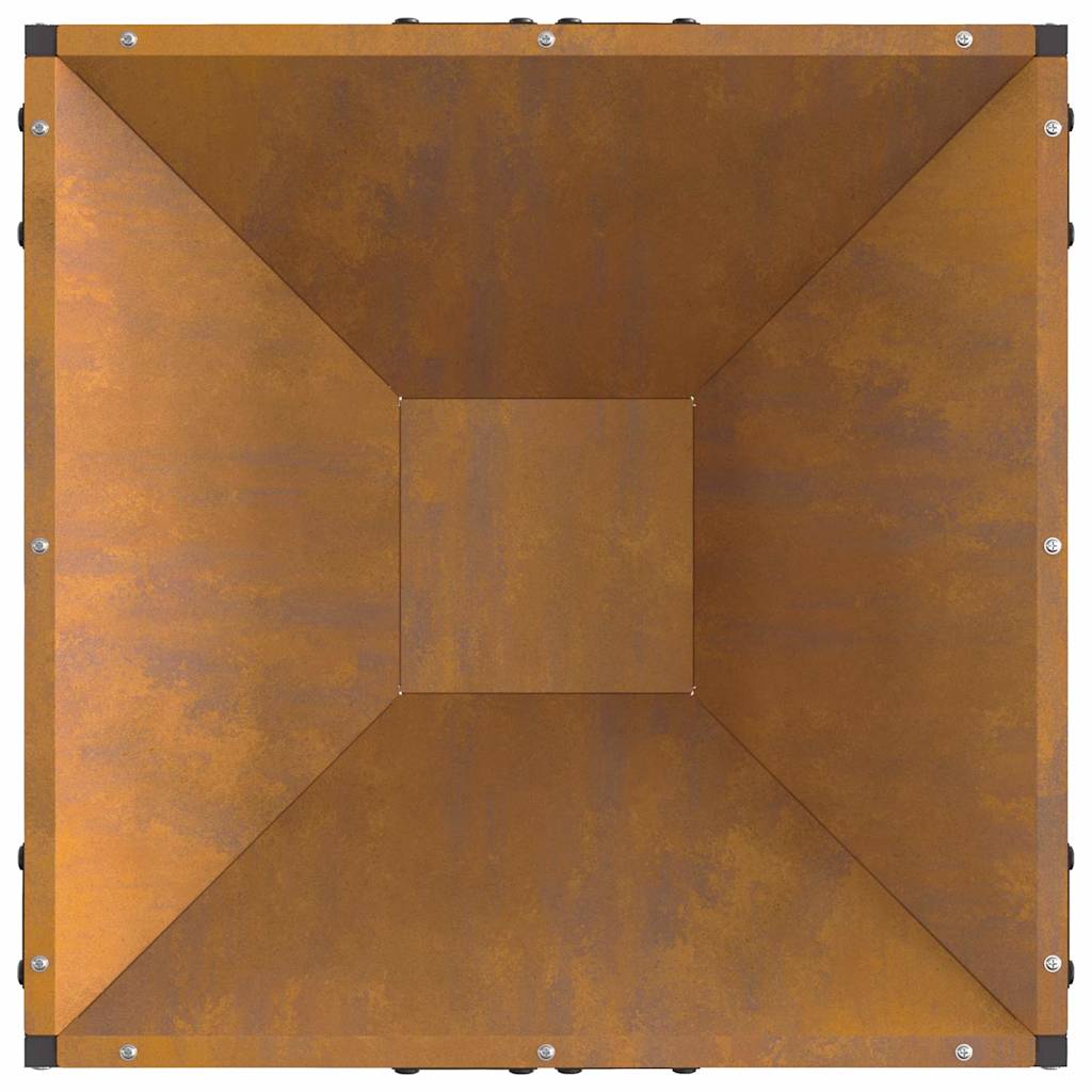 Aitvaras Kvadratinis 50x50x35 cm Orui atsparus plienas