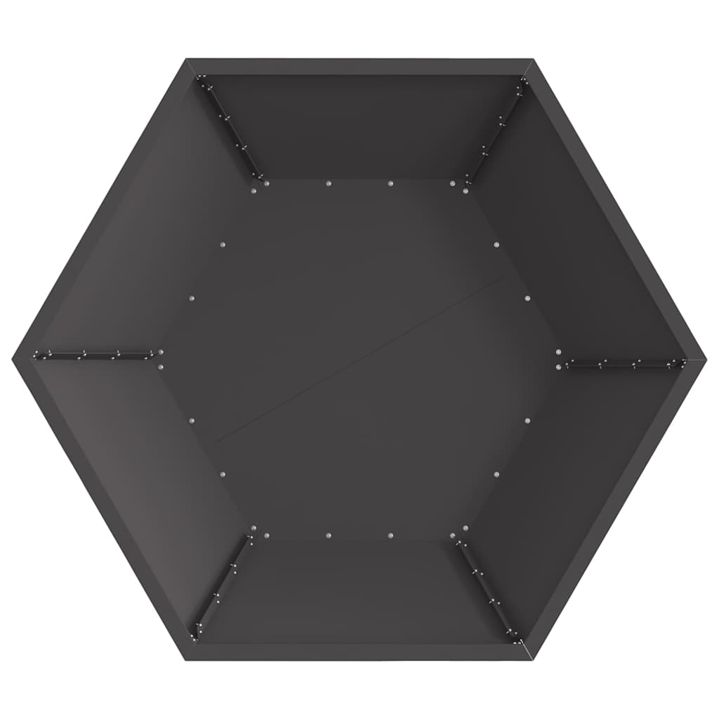 Ugunskura vieta LINTON, melna, 100 cm
