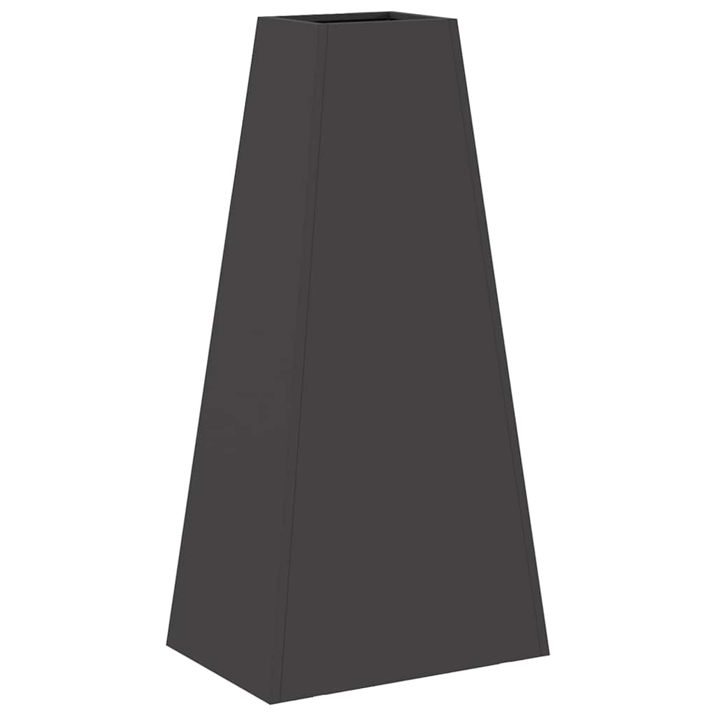 Ugnies duobė Juoda 50x35x100 cm Plienas