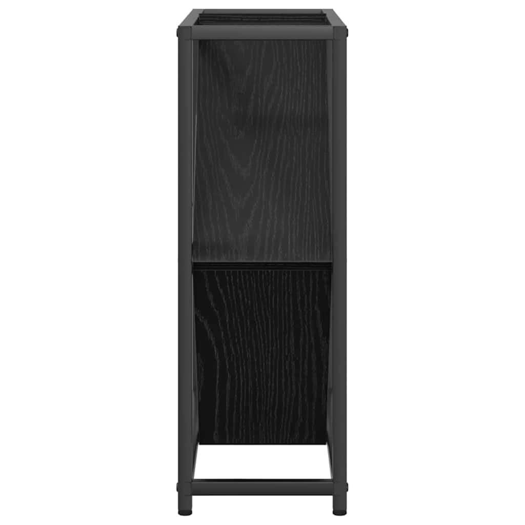 Vīna plaukts melns ozols 51 x 18 x 52.5 cm Apstrādāta koksne