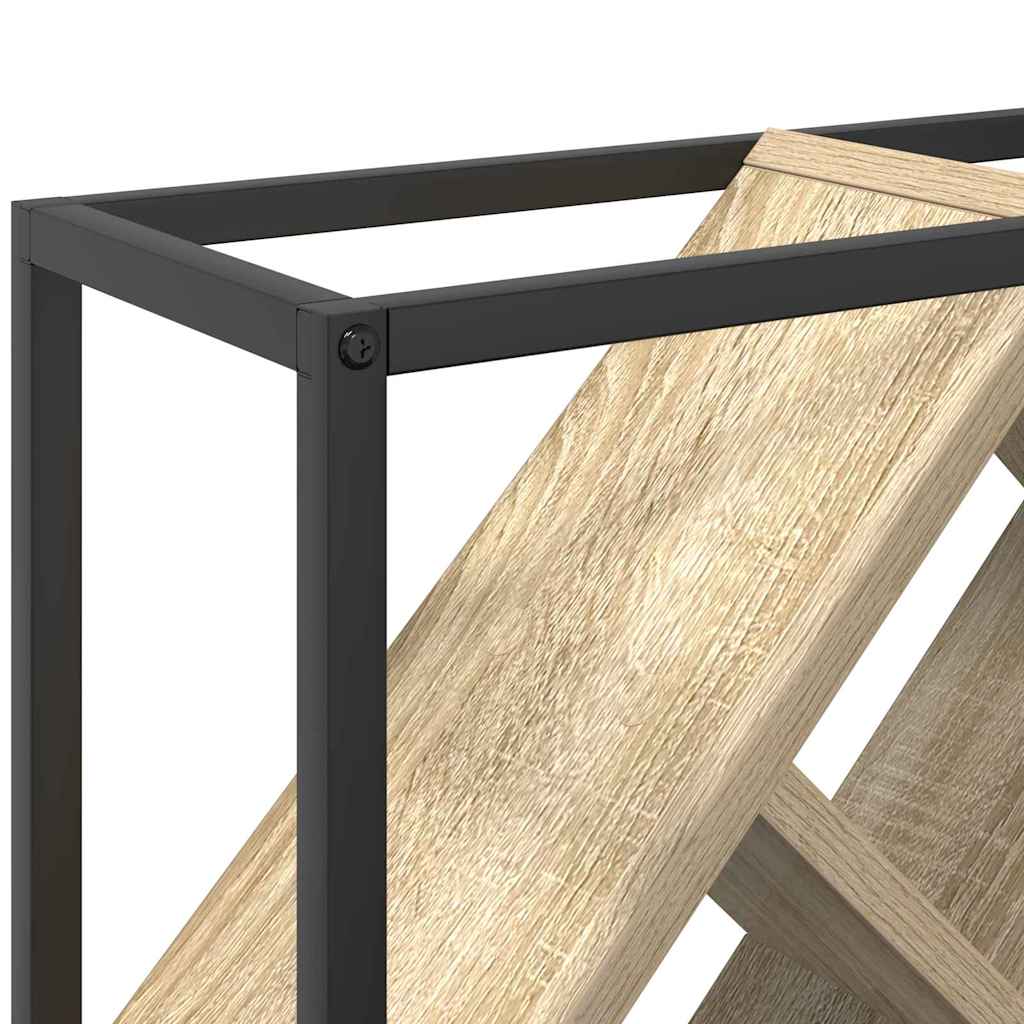 Vyno stovas Sonoma ąžuolas 51 x 18 x 52.5 cm Apdirbta mediena