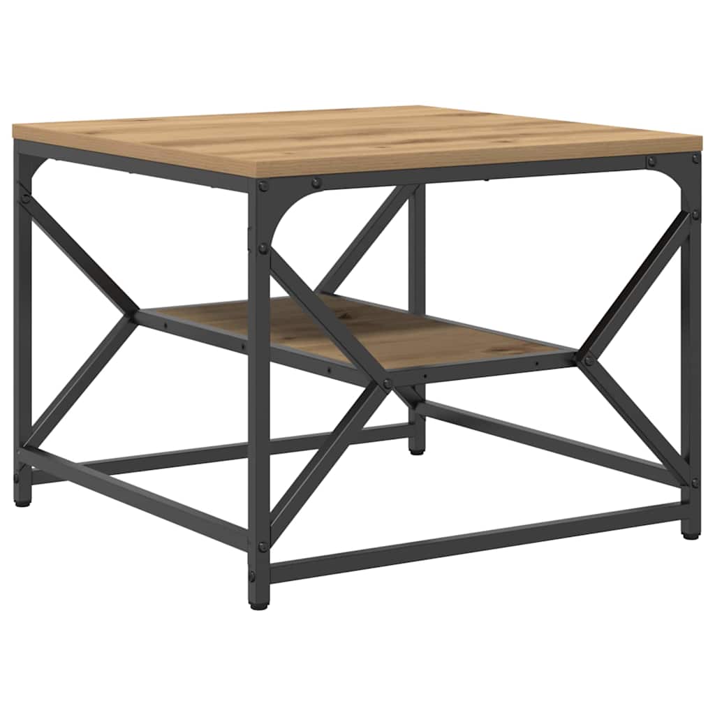Coffee table artisan oak 51 x 50 x 40 cm