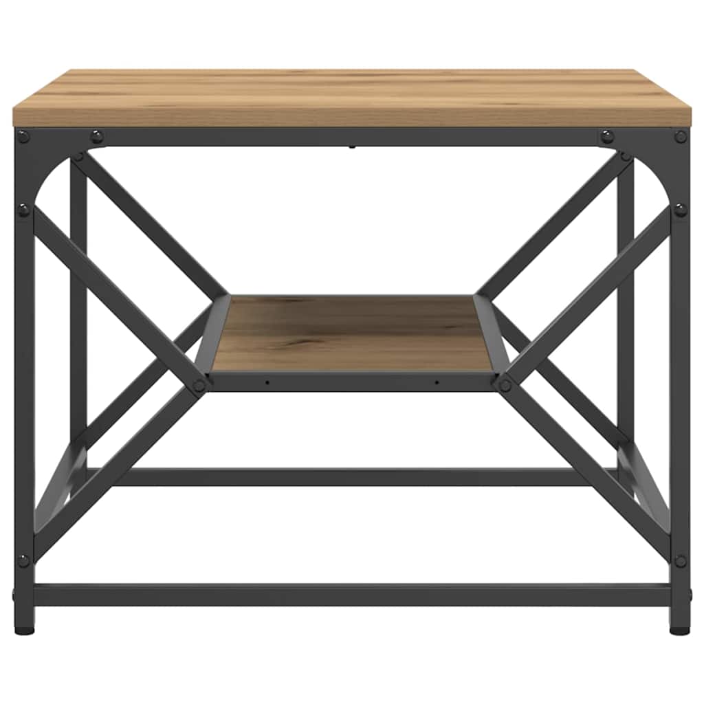 Coffee table artisan oak 51 x 50 x 40 cm