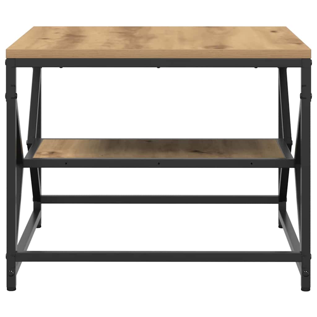 Coffee table artisan oak 51 x 50 x 40 cm
