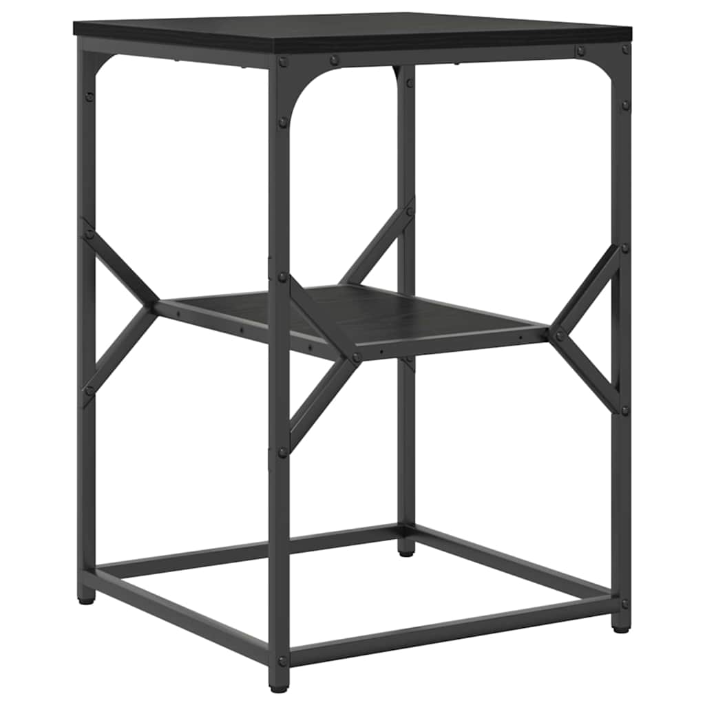 Side table black oak 41 x 40 x 60 cm