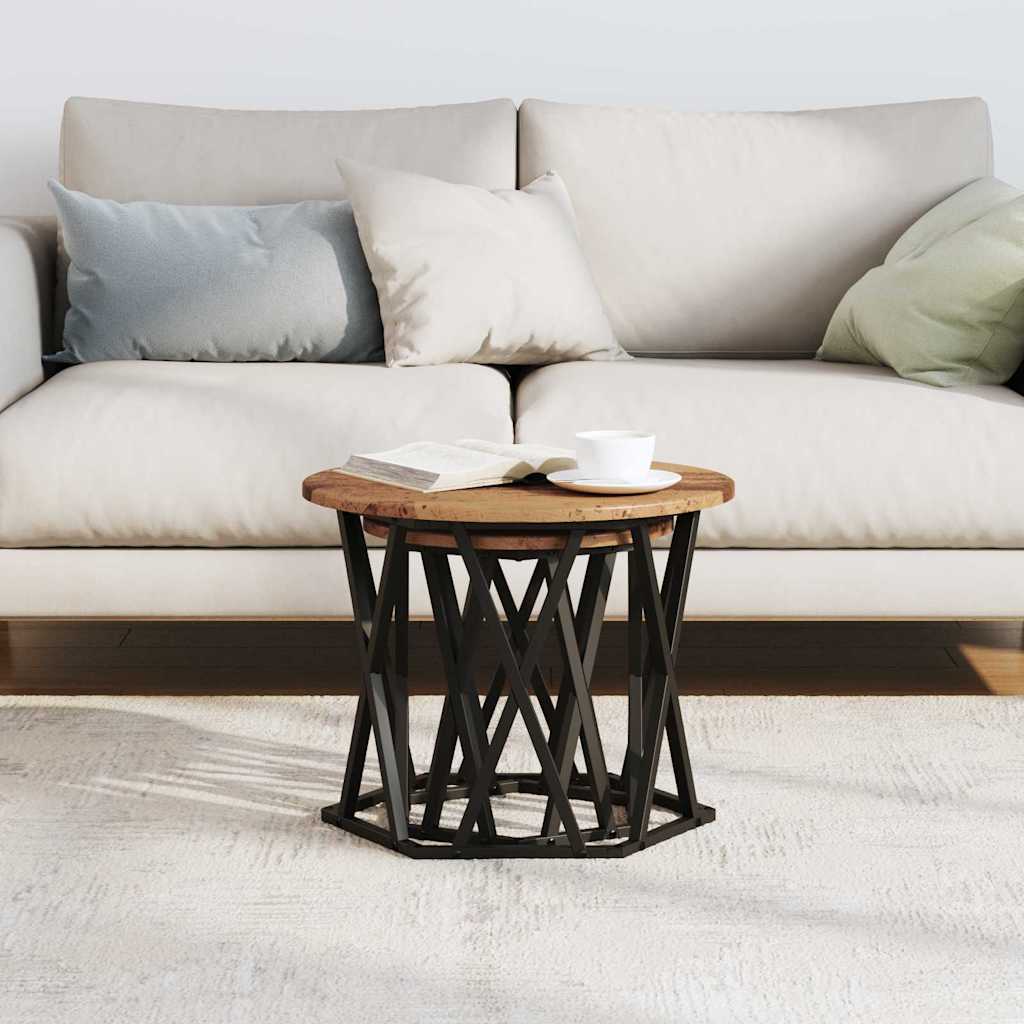 Šoninis stalas 2 pcs Perdirbta mediena 50 x 50 x 40 cm