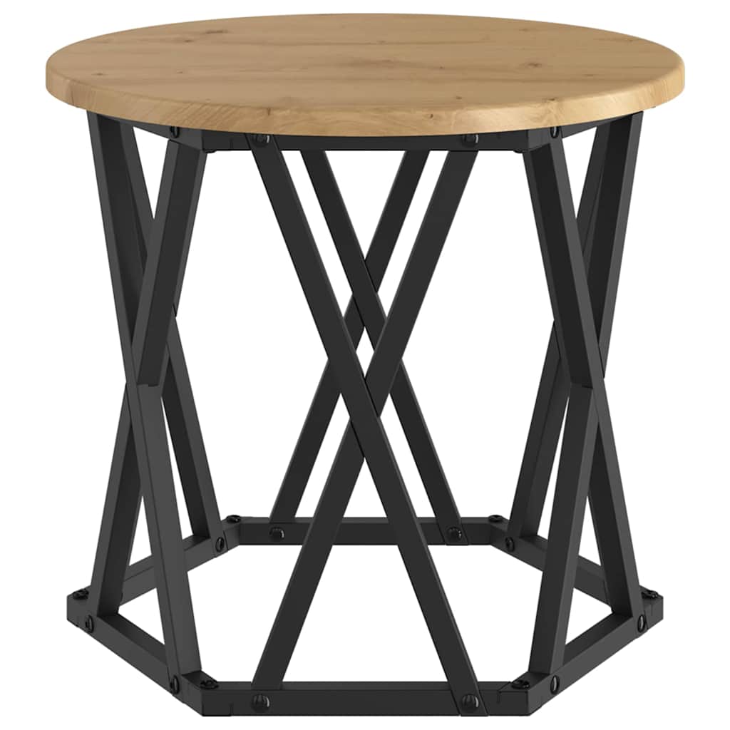 Nesting šoninis stalas 3 pcs artisano ąžuolo 53 x 53 x 40 cm