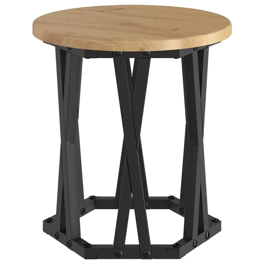 Nesting šoninis stalas 3 pcs artisano ąžuolo 53 x 53 x 40 cm