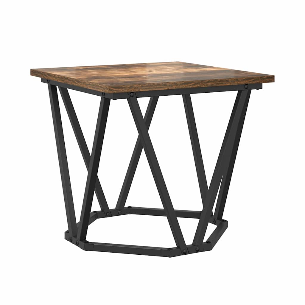 Side tables set 2 pcs Smoked oak