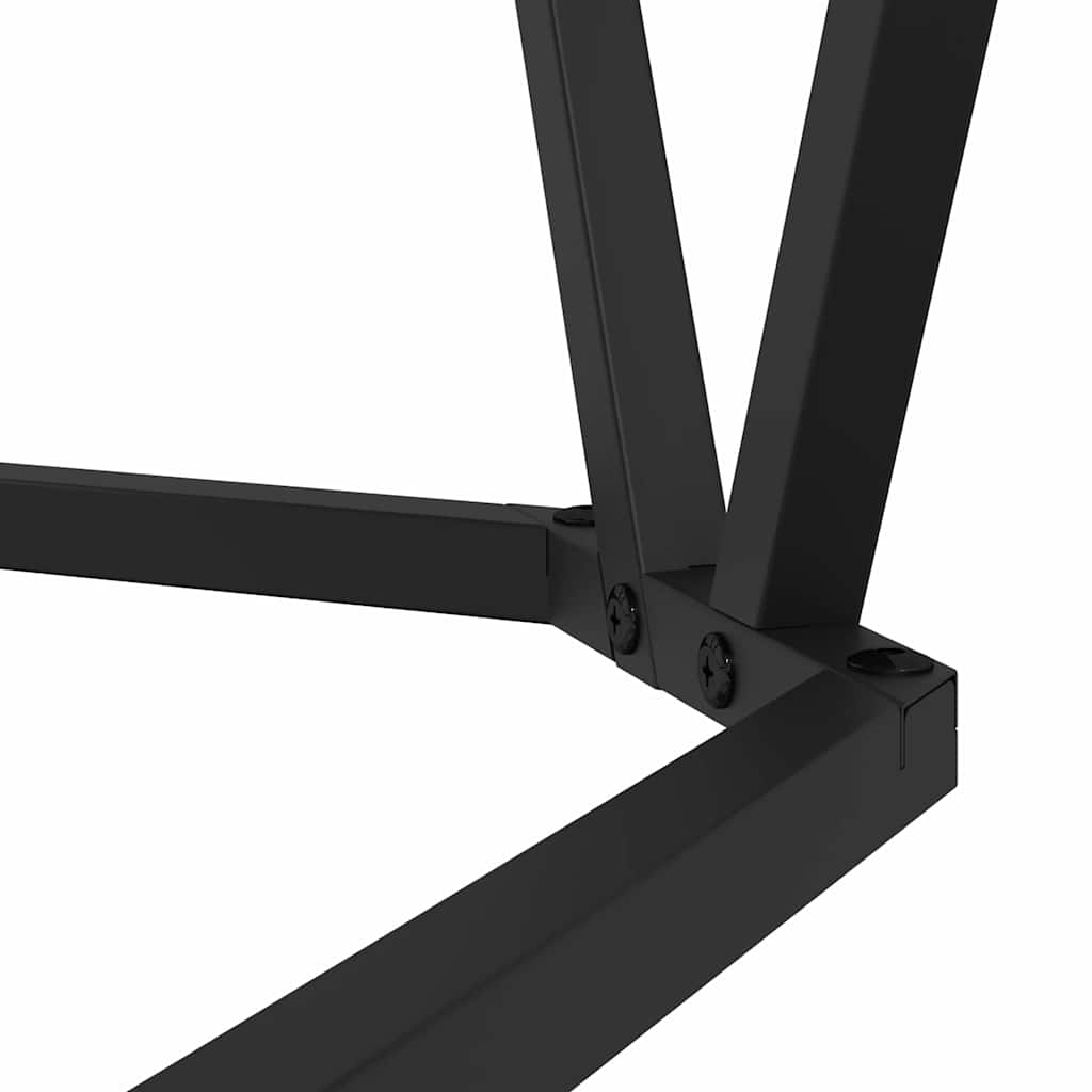 Coffee Table Smoked Oak 80 x 80 x 45 cm
