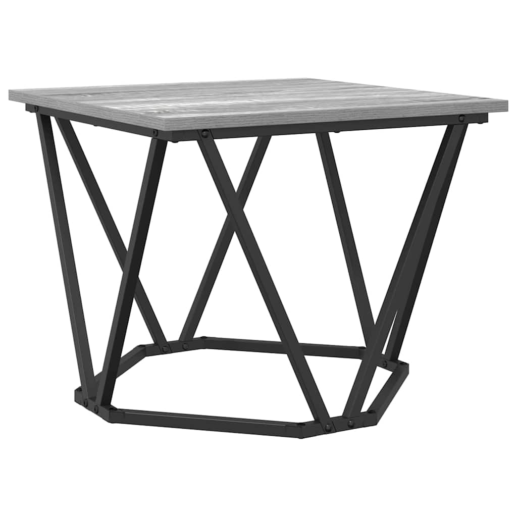Coffee table 3 pcs Sonoma oak 50 x 50 x 40 cm