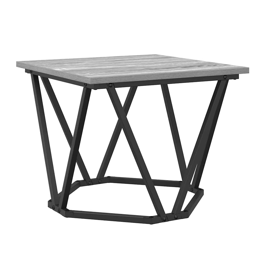 Coffee table 3 pcs Sonoma oak 50 x 50 x 40 cm