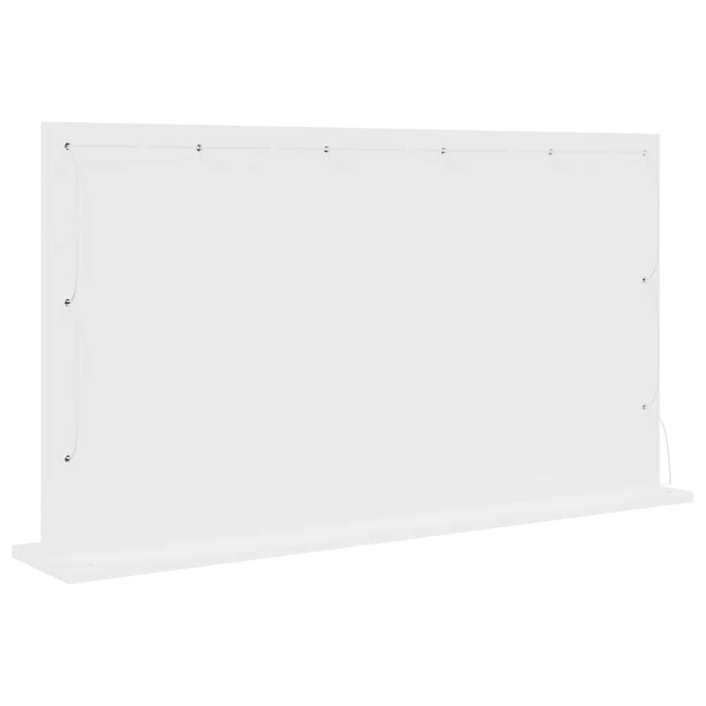 Kosmetinis veidrodis Stačiakampio Balta 100 x 55 x 18 cm