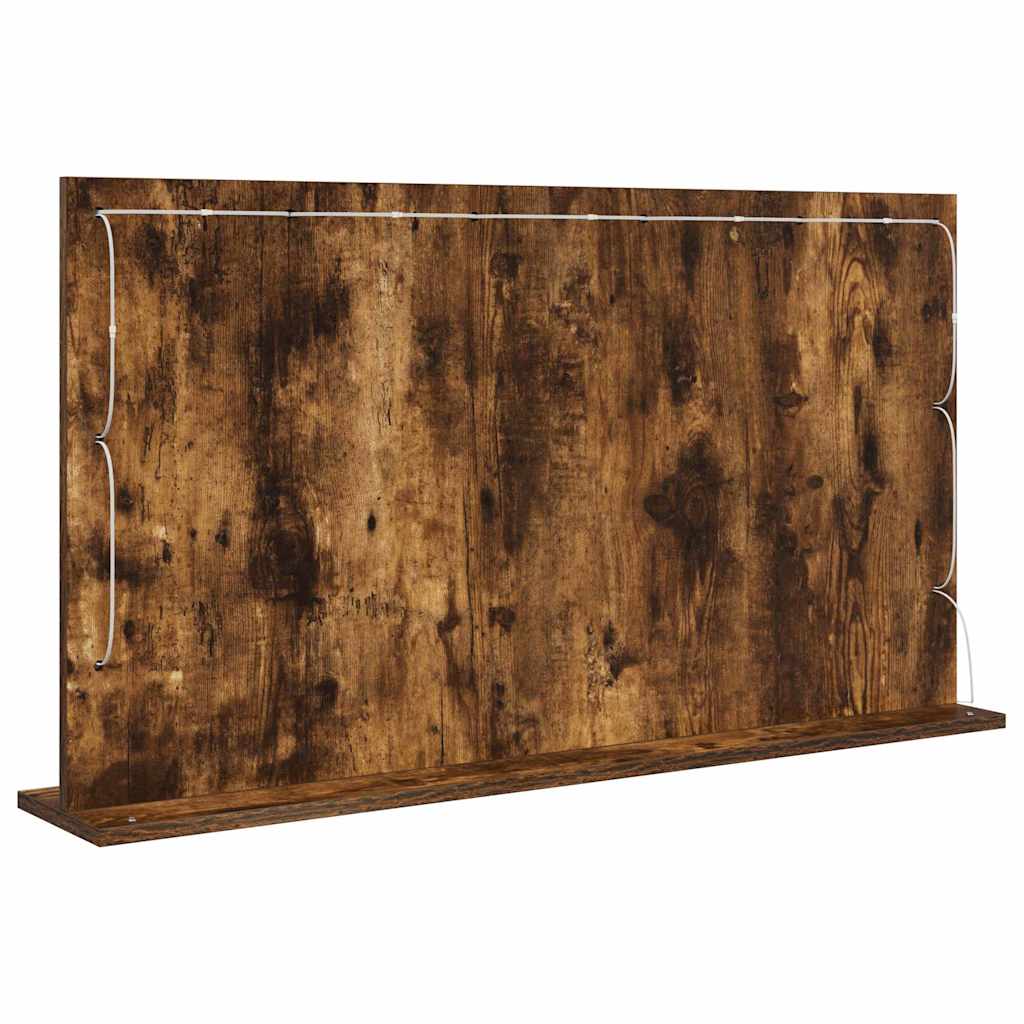 Kosmētikas spogulis Dūmots ozols 100 x 55 x 18 cm