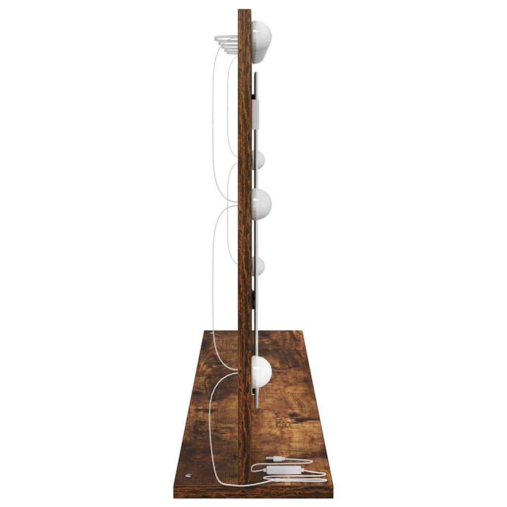 Kosmētikas spogulis Dūmots ozols 100 x 55 x 18 cm