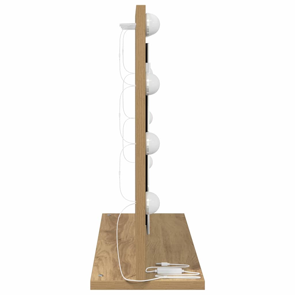 Kosmētikas spogulis Amatnieku ozols 60 x 45 x 18 cm