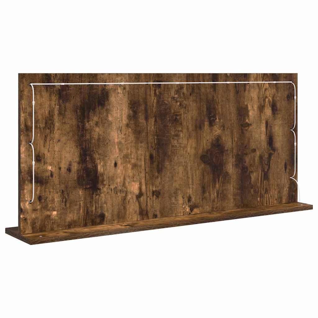 Cosmetic mirror Smoked oak 100 x 45 x 18 cm