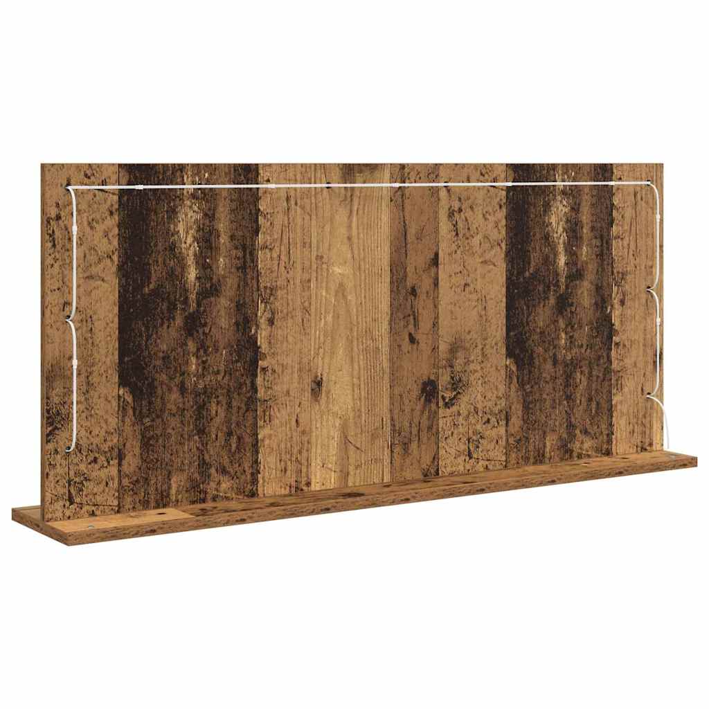 Kosmētikas spogulis Antīks koks 100 x 45 x 18 cm