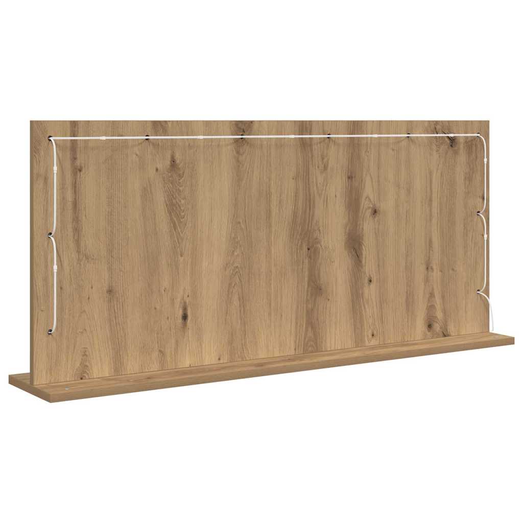 Kosmetinis veidrodis Amatininkų ąžuolas 100 x 45 x 18 cm