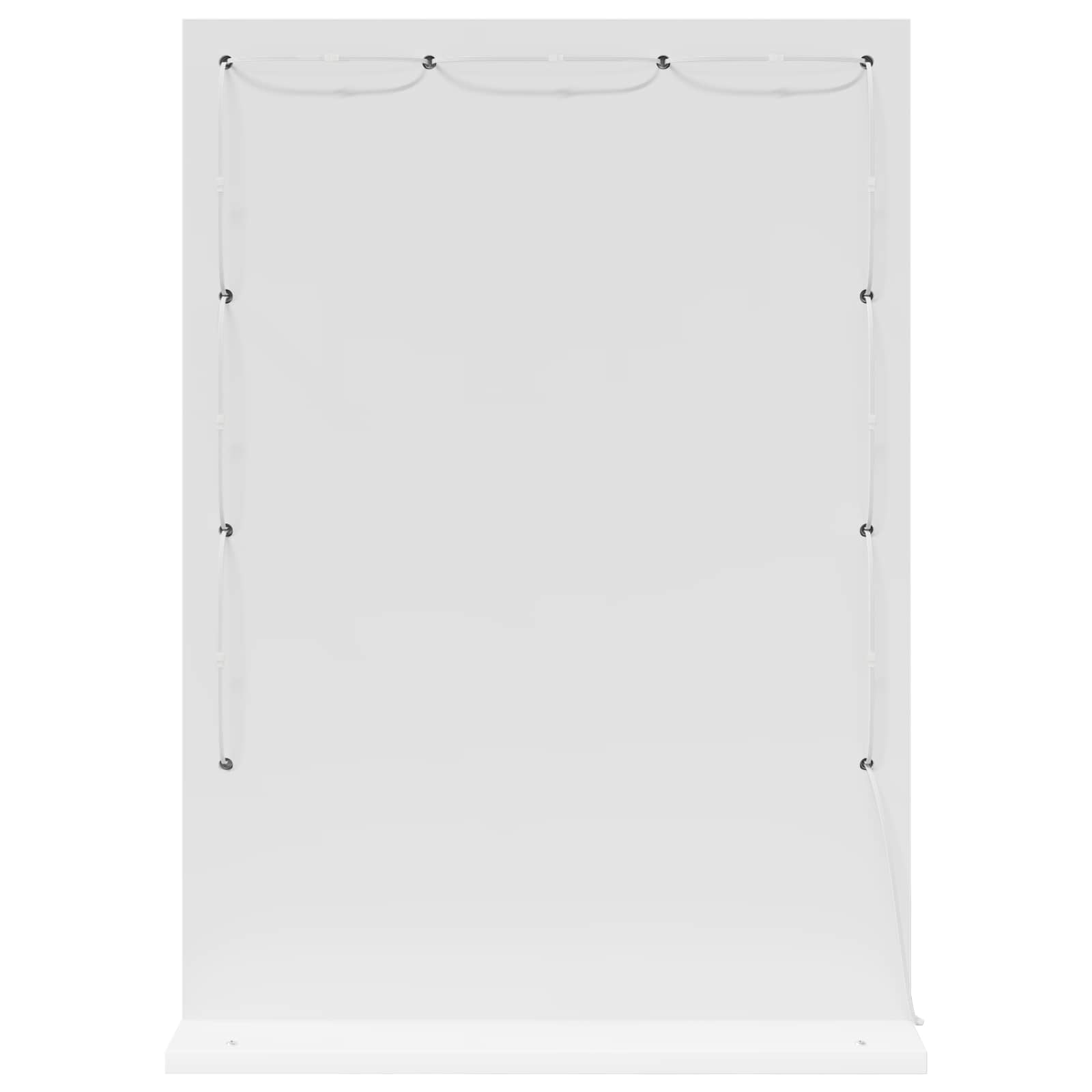Kosmetinis veidrodis Stačiakampio Balta 70 x 50 x 18 cm