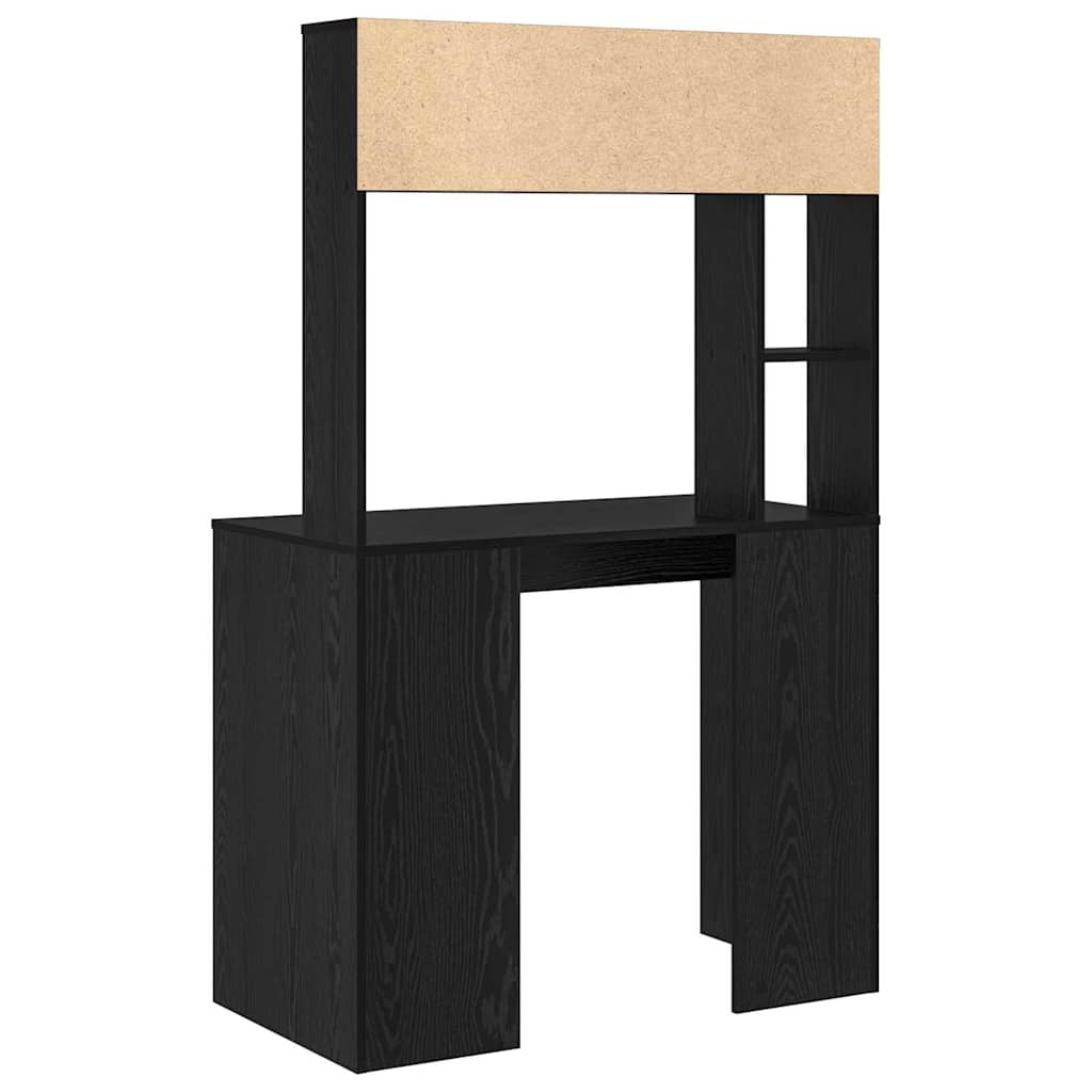 Stalas Juodas ąžuolas 91 x 50 x 149 cm Apdirbta mediena