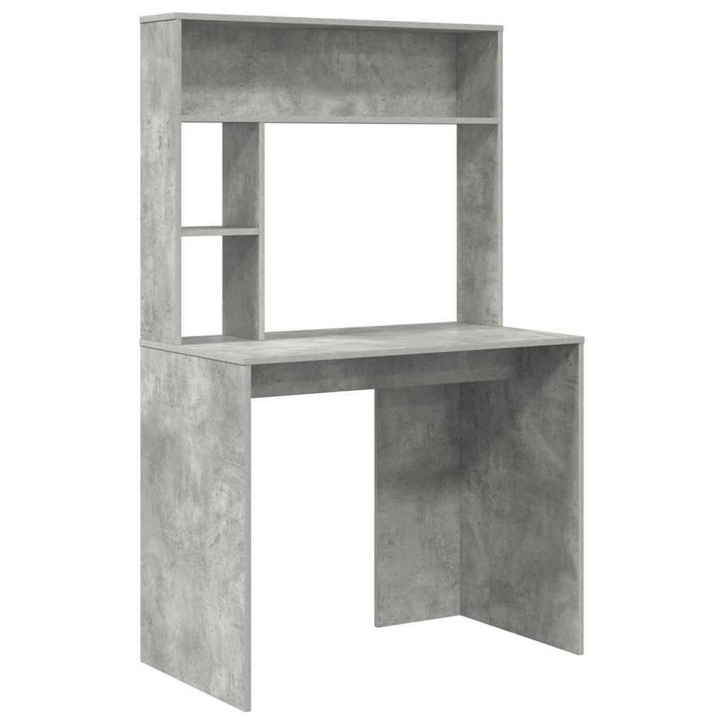 Stalas Betono pilka 91 x 50 x 149 cm Apdirbta mediena