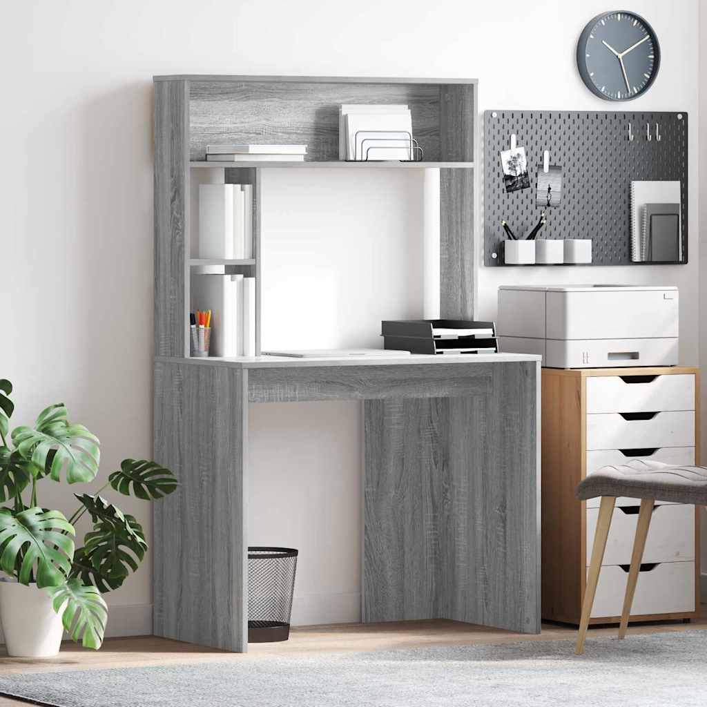 Stalas Pilkas Sonoma 91 x 50 x 149 cm Apdirbta mediena