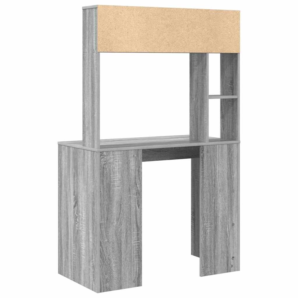 Stalas Pilkas Sonoma 91 x 50 x 149 cm Apdirbta mediena