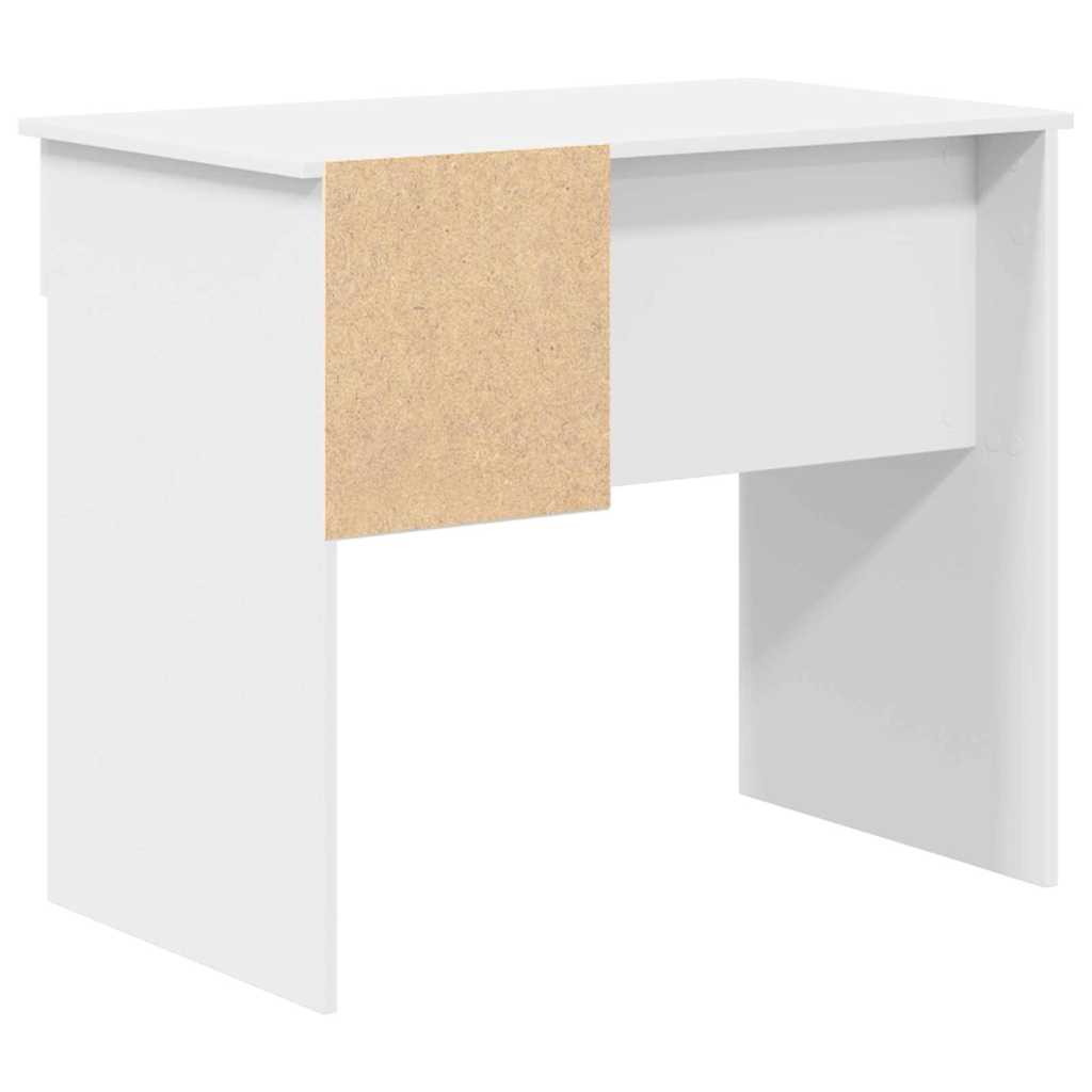 Galds ar atvilktni Balts 90 x 49.5 x 75 cm Apstrādāta koksne