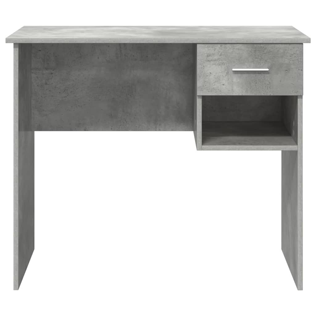 Galds Betona pelēks 90 x 49.5 x 75 cm Apstrādāta koksne