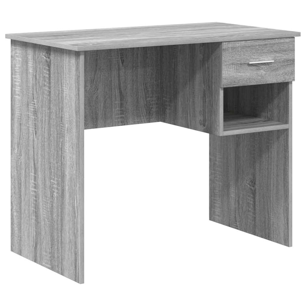 Galds Pelēks sonoma ozols 90 x 49.5 x 75 cm Apstrādāta koksne