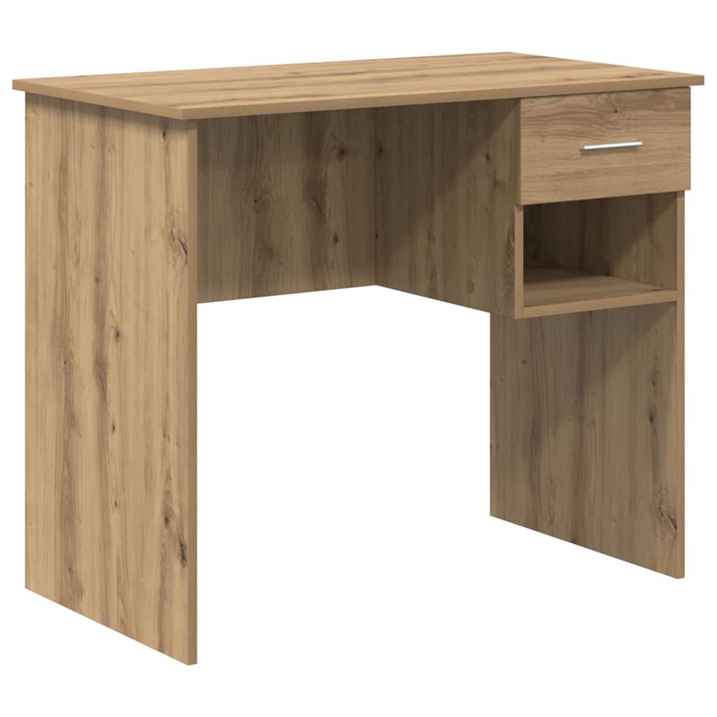Stalas artisano ąžuolo 90 x 49.5 x 75 cm Apdirbta mediena