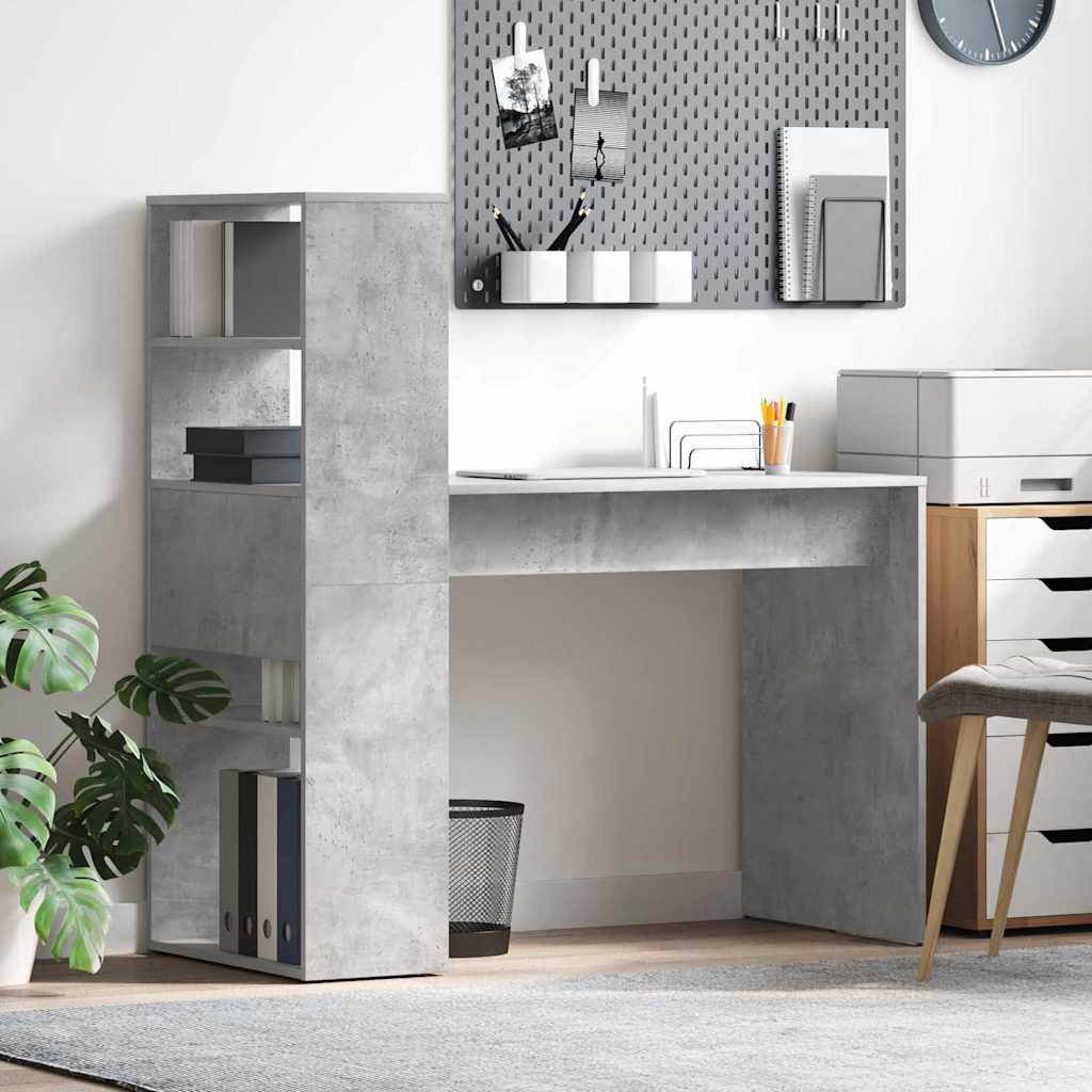 Galds Betona pelēks 113 x 54 x 120 cm Inženierijas koksne