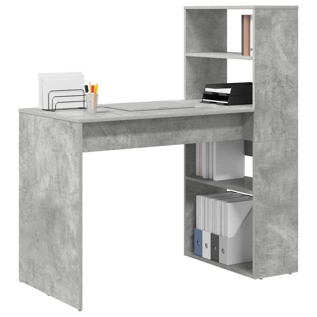 Galds Betona pelēks 113 x 54 x 120 cm Inženierijas koksne