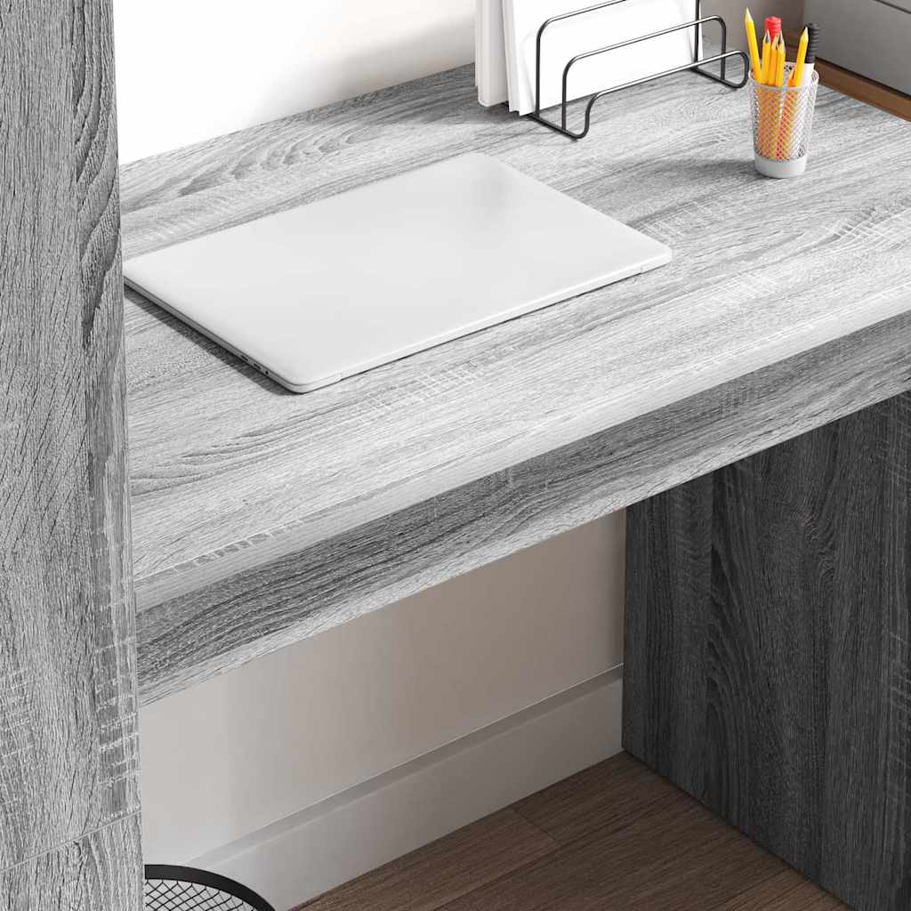 Stalas Pilkas Sonoma 113 x 54 x 120 cm Apdirbta mediena