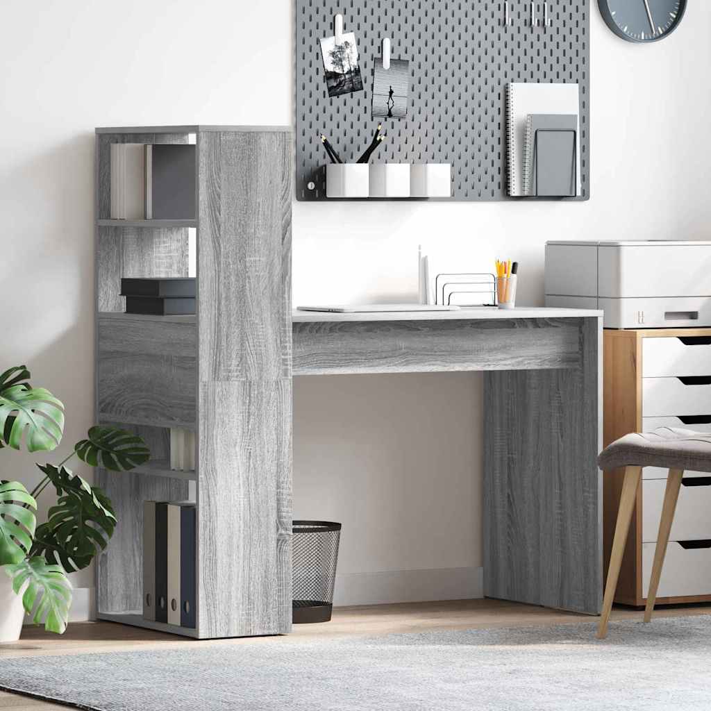 Stalas Pilkas Sonoma 113 x 54 x 120 cm Apdirbta mediena