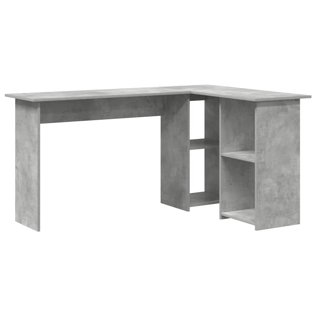 Stalas Betono pilka 142 x 102 x 73 cm Apdirbta mediena