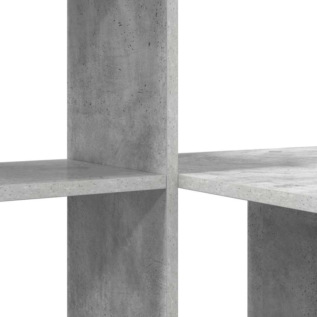 Table Concrete gray 131.5 x 50 x 106.5 cm Engineered wood