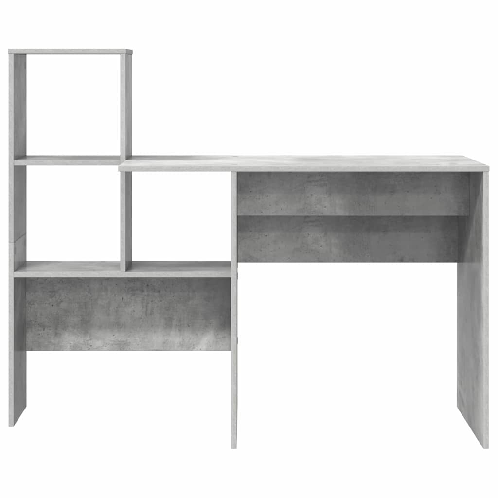 Table Concrete gray 131.5 x 50 x 106.5 cm Engineered wood