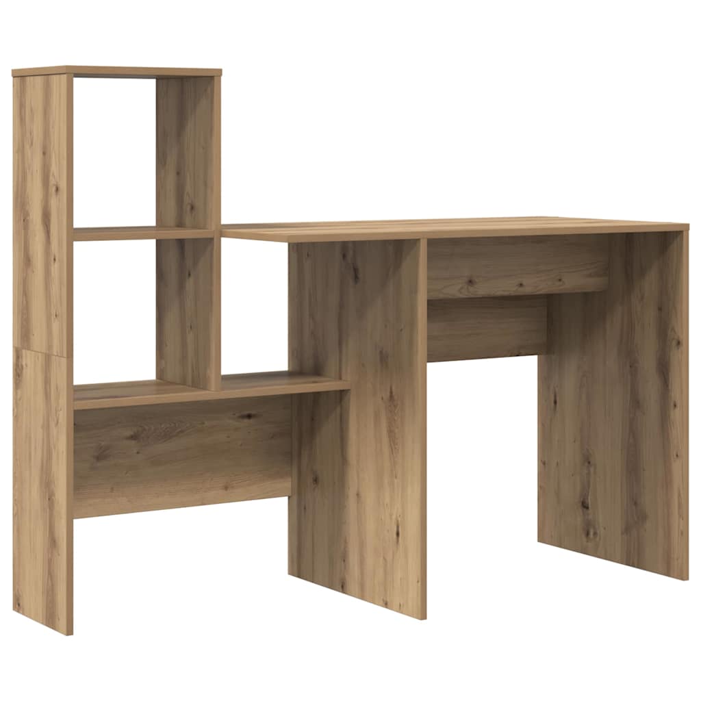 Artisan oak table 131.5 x 50 x 106.5 cm Engineered wood