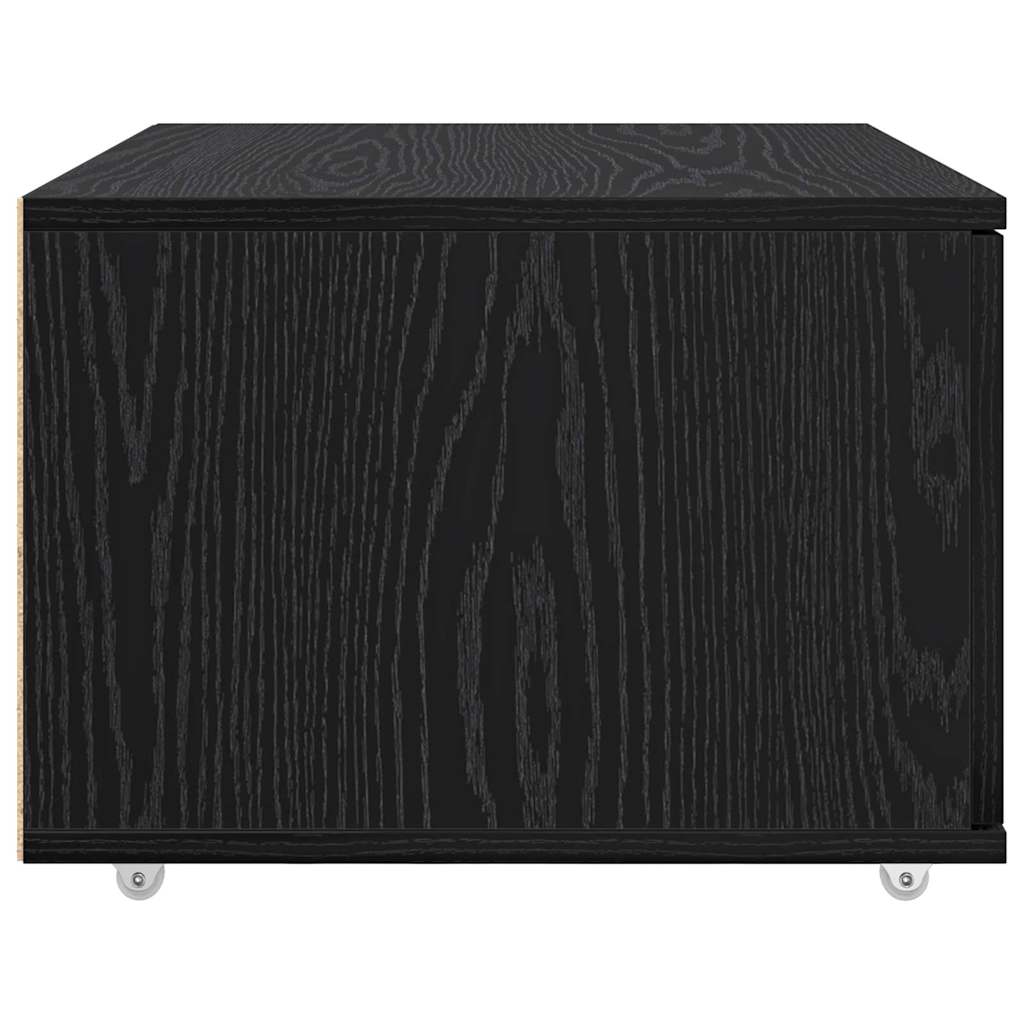 Drawer cabinet Black 55 x 45 x 33.5 cm Engineered wood