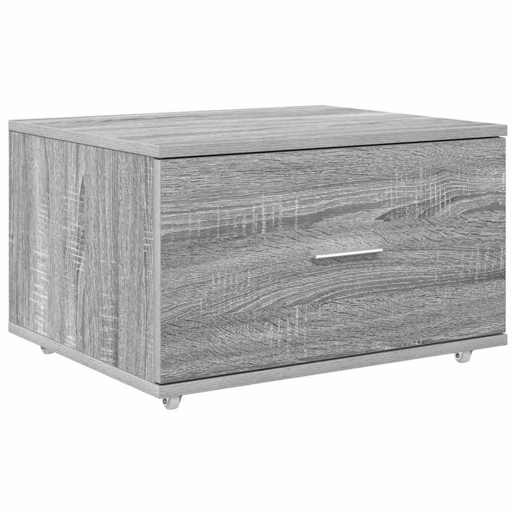 Drawer cabinet Grey 55 x 45 x 33.5 cm Engineered wood